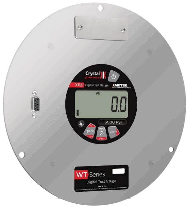 AMETEK WT1KPSI-1000 Crystal WT Series Panel Mount Digital Pressure Gauge