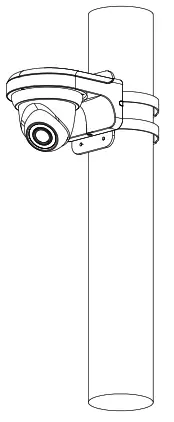 dahua DH-IPC-HDW1220S 2MP IR Eyeball Network Camera - Pole Mount