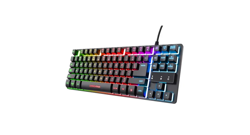 Trust 23698 Illuminated Tkl Gaming Keyboard User Manual