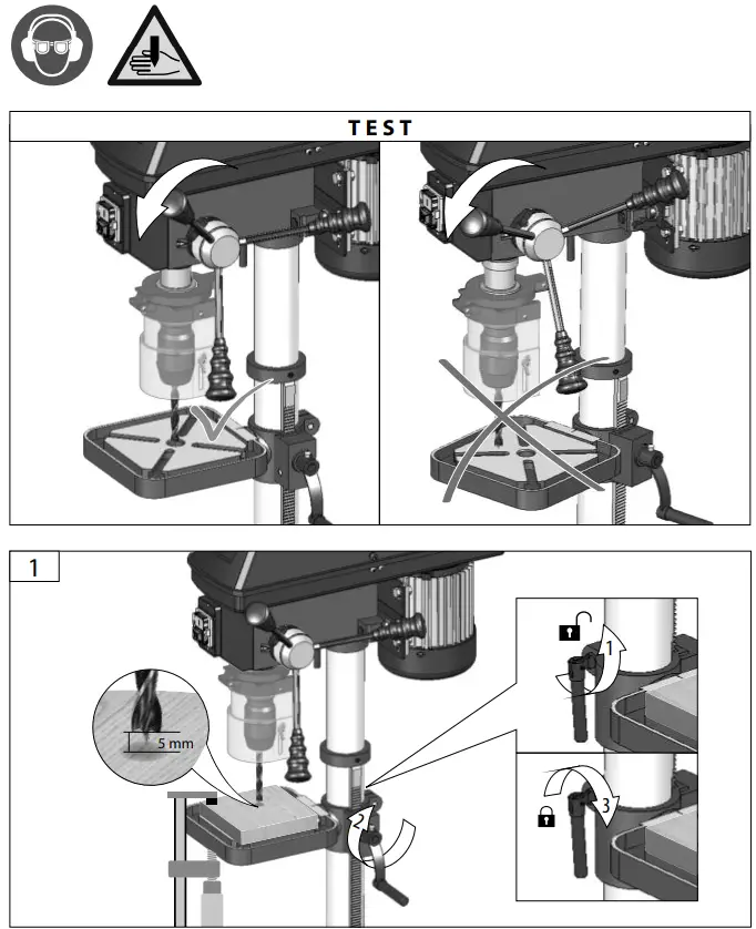 GUDE GTB 16-605 Bench Drill - fig 13