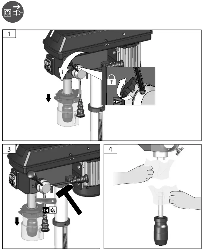 GUDE GTB 16-605 Bench Drill - fig 17