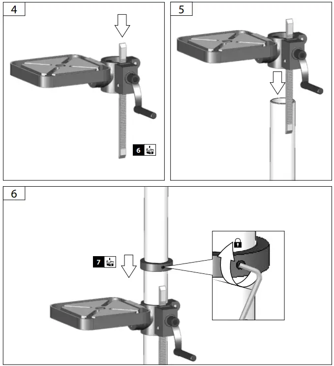 GUDE GTB 16-605 Bench Drill - fig 3