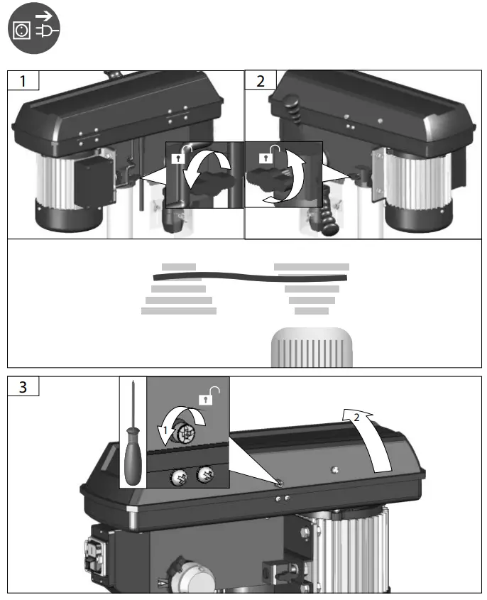 GUDE GTB 16-605 Bench Drill - fig 6
