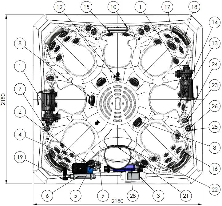 Wellis WM00574 Hot Tubs a1