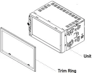 Typical ISO-DIN Installation