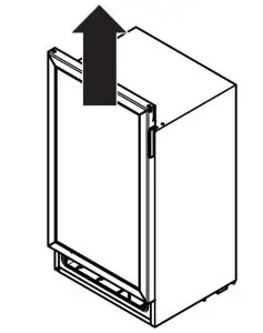 FIG 5 Reversing the door