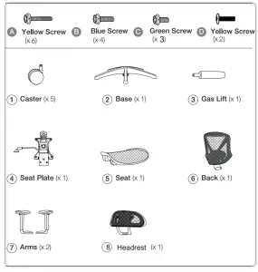 FlexFit UN56946 Dexley Chair - figure 11