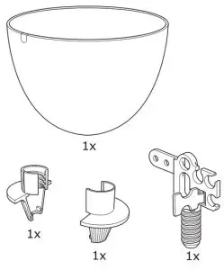 IKEA 105.084.99 FELSISK Pendant Lamp-FELSISK