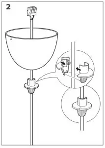 IKEA 105.084.99 FELSISK Pendant Lamp-FELSISK3