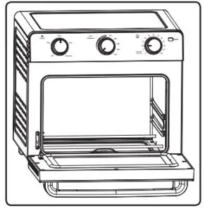 Sunbeam BT7200 Multi Function Oven + Air Fryer Countertop Oven - Positioning Rack