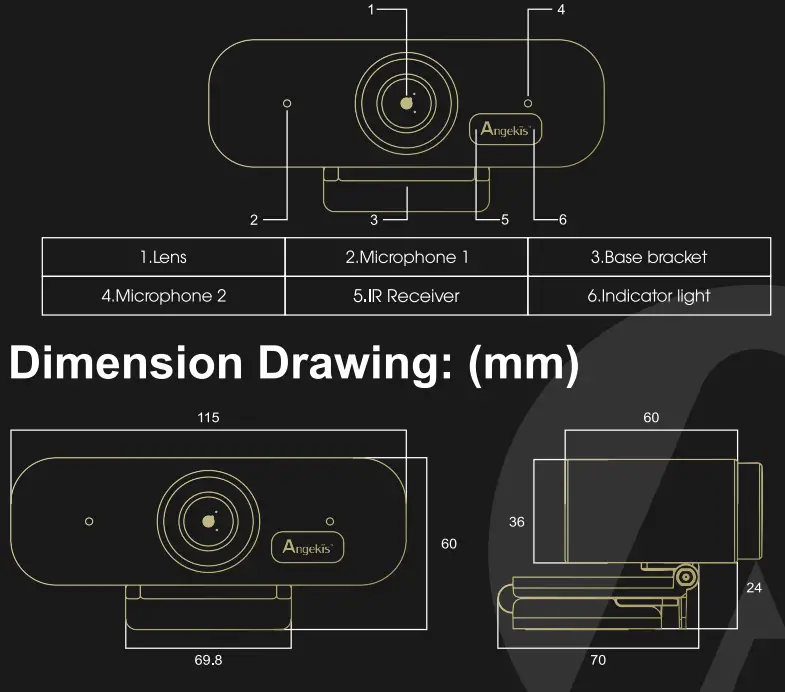 Angekis-ACO-1-Compact-One-4K-ePTZ-Camera-With-4x-Digital-Zoom-2-Built-In-Microphones-FIG2