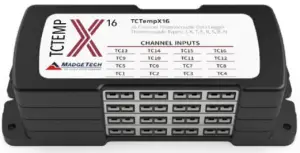 MADGETECH TCTEMPX Series 16 Channel Thermocouple Temperature Data Logger - fig 2