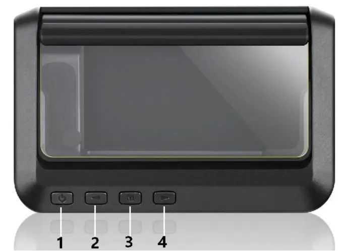 SUNSKY C100 Car Head Up Display-button functions