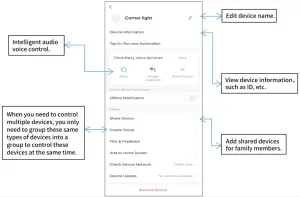 DESCRIPTION OF EACH INTERFACE OF APP