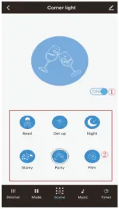 DESCRIPTION OF EACH INTERFACE OF APP