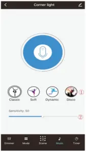 DESCRIPTION OF EACH INTERFACE OF APP