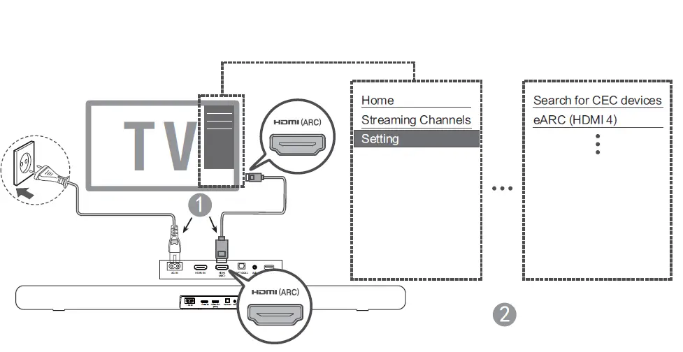 TCL 8211 Series 2.1 Dolby Atmos Sound Bar with Built-in Subwoofers-13
