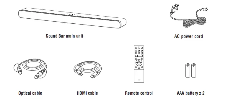 TCL 8211 Series 2.1 Dolby Atmos Sound Bar with Built-in Subwoofers-2