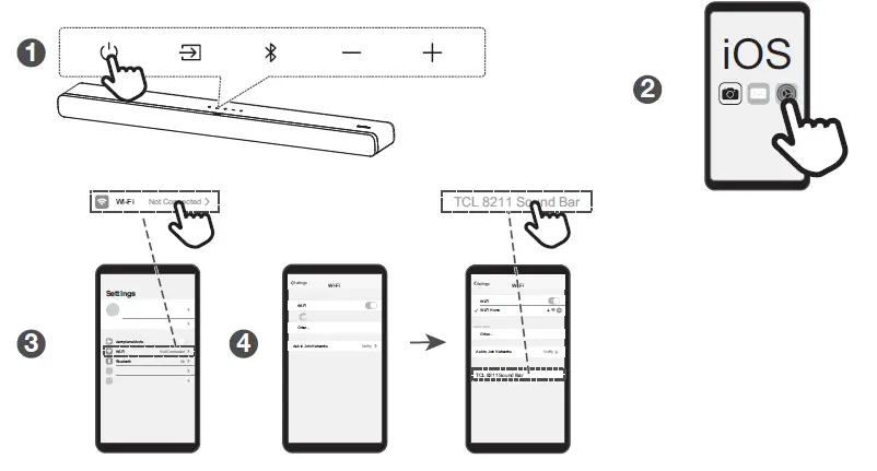 TCL 8211 Series 2.1 Dolby Atmos Sound Bar with Built-in Subwoofers-21