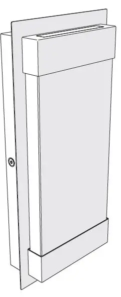 artika GB390L-HDBL Essence Glow Box LED Wall Light