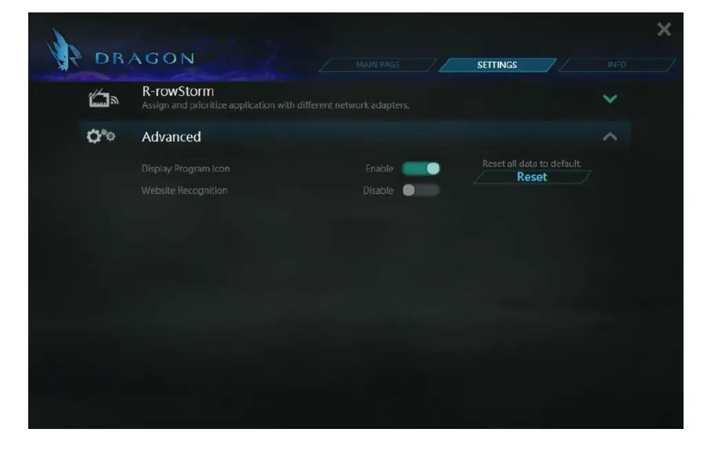 Realtek Dragon Intelligent Bandwidth Control Software-22