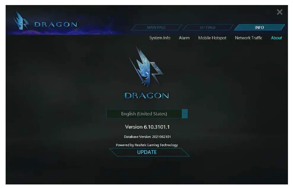 Realtek Dragon Intelligent Bandwidth Control Software-33