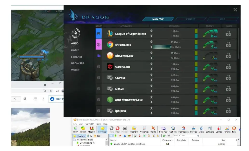 Realtek Dragon Intelligent Bandwidth Control Software-4