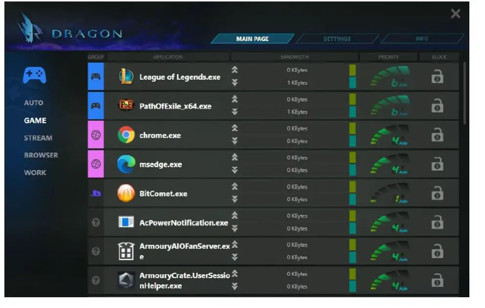 Realtek Dragon Intelligent Bandwidth Control Software-5