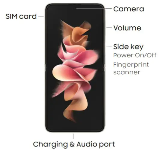 SAMSUNG Galaxy Z Flip 3 5G Smart Phone - figure 1