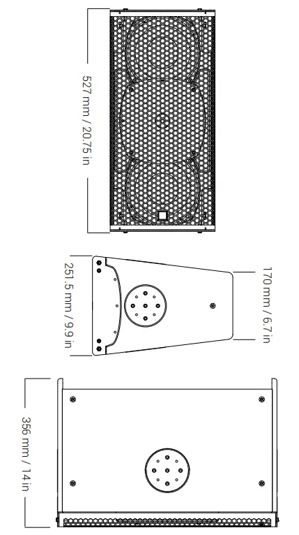 ADAMSON IS Series IS7px Ultra Compact Point Source Cabinet - Point Source 5
