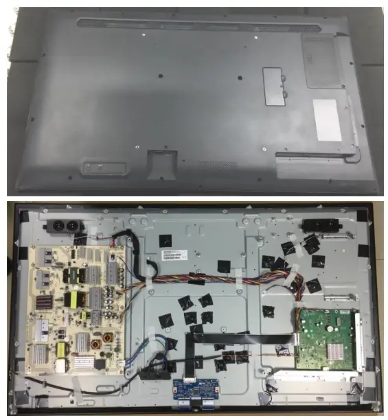 SHARP PN HY501 LCD Monitor- Back covers
