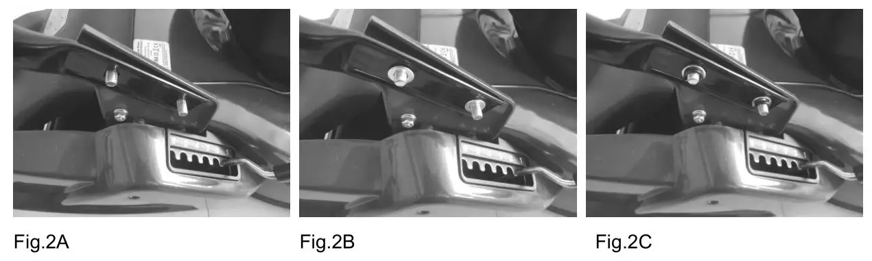 COBRA RM43SP80V Lawn Mower - Fig.2A, Fig.2B, Fig.2C