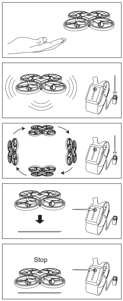Shantou Zhengfang Toys ZF04 Four Axis Aircraft - MAIN FUNCTION