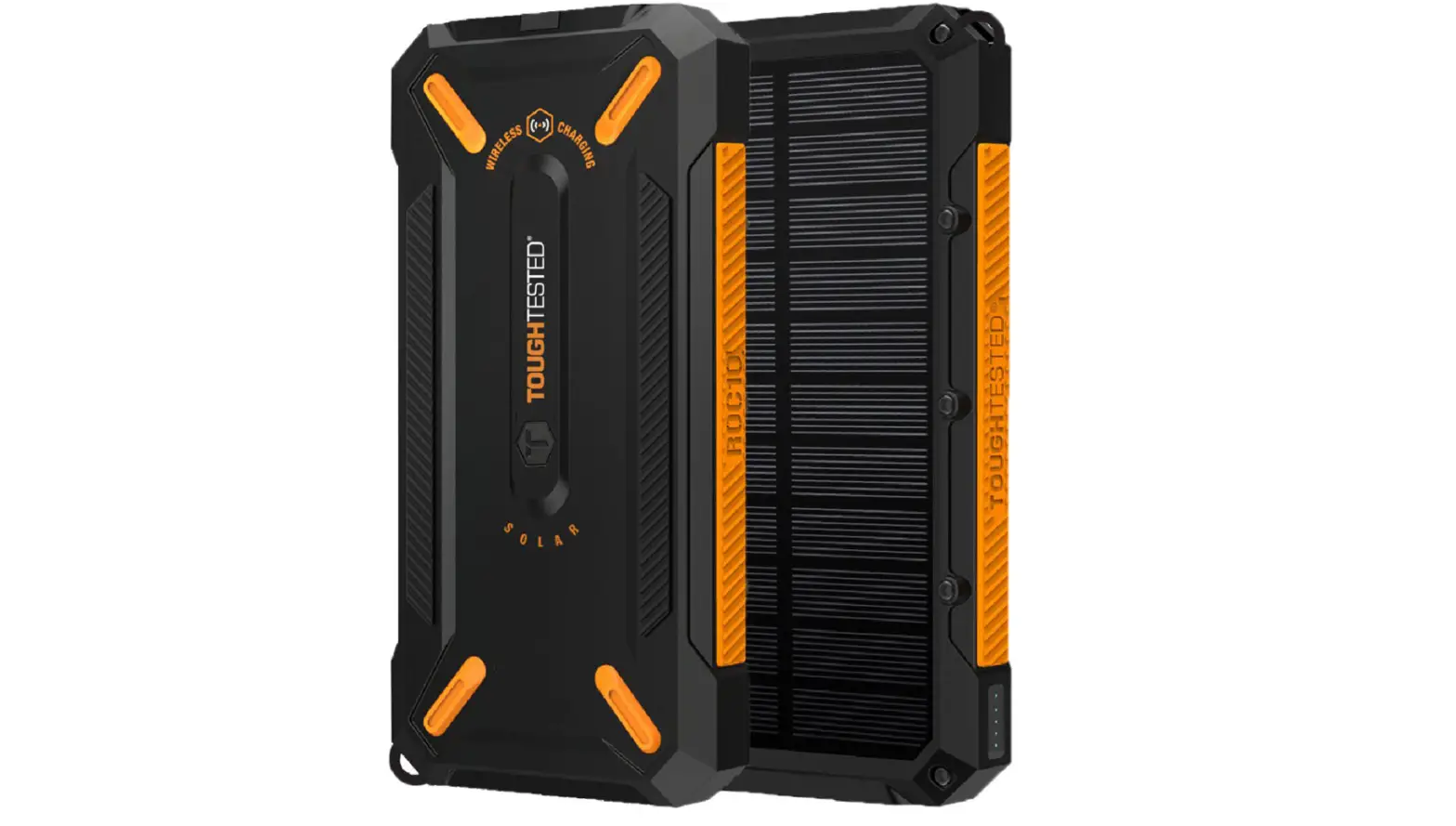 Toughtested Tt-pbw-10c 10000 Mah Solar Charger And Wireless Portable Power Bank User Guide