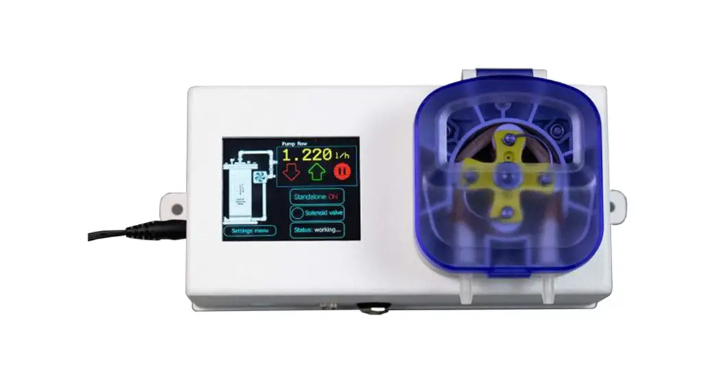 Pacific Sun Calcfeeder Pro V3 Controller For Calcium Reactor With Stepper Motor Feeding Pump User Manual