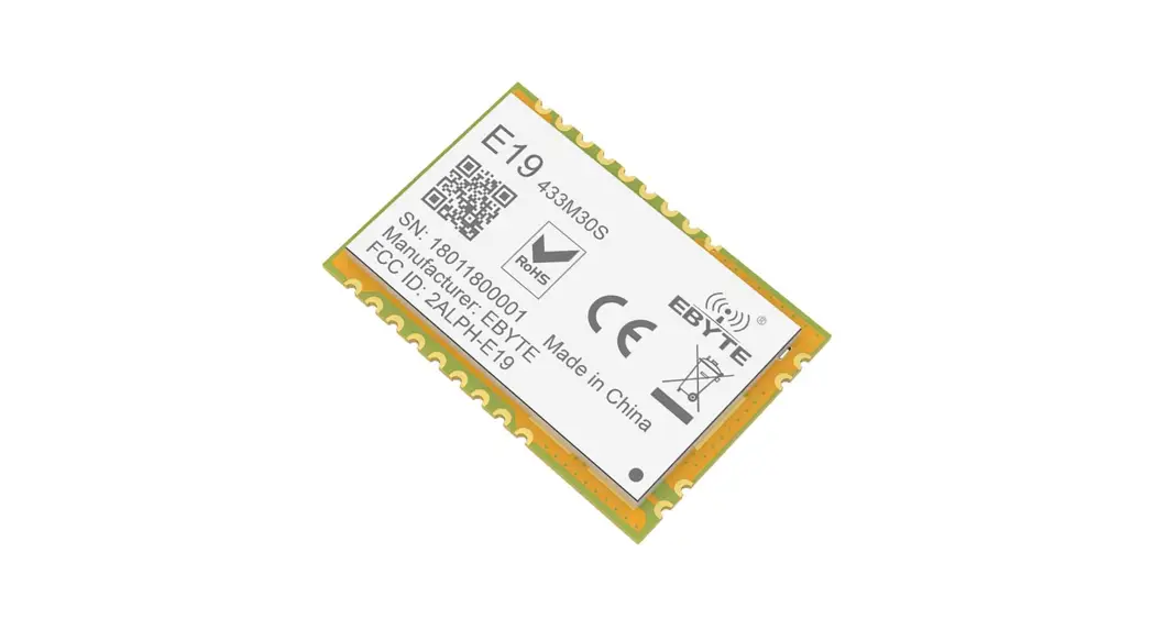 Ebyte E19-433m30s Sx1278 433mhz 1w Smd Wireless Module User Manual