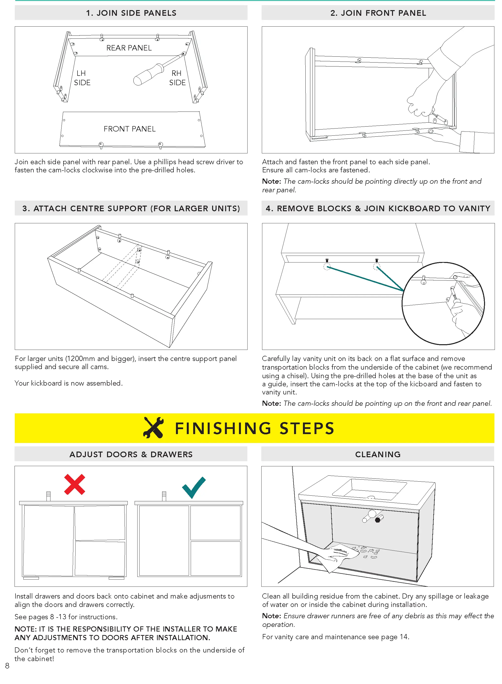 DETACHABLE KICKBOARD INSTALLATION