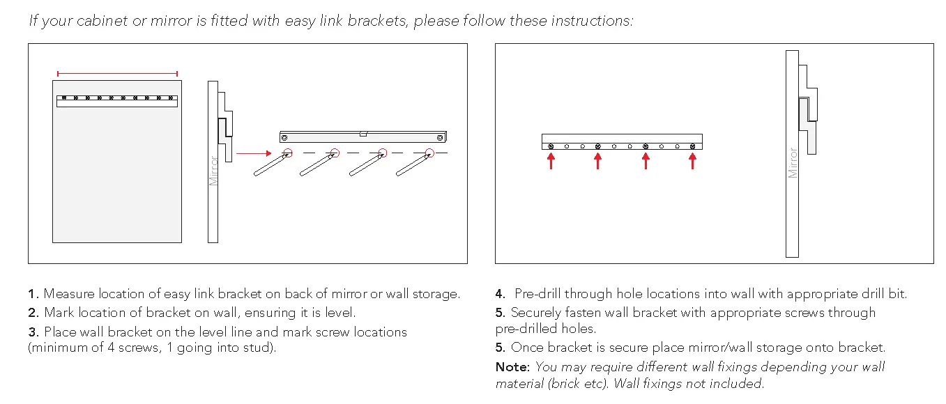 EASY LINK BRACKET INSTALLATION