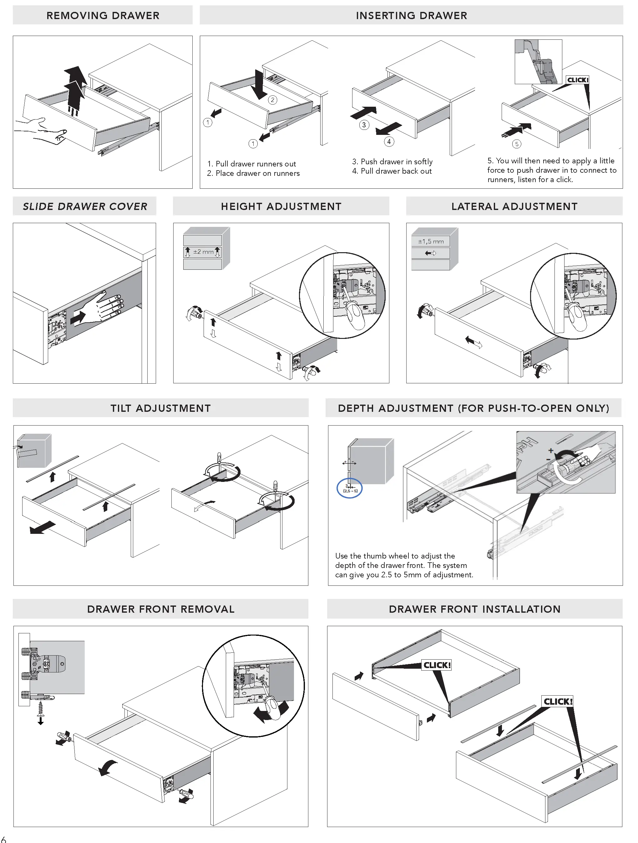 HETTICH AVANTECH YOU DRAWERS