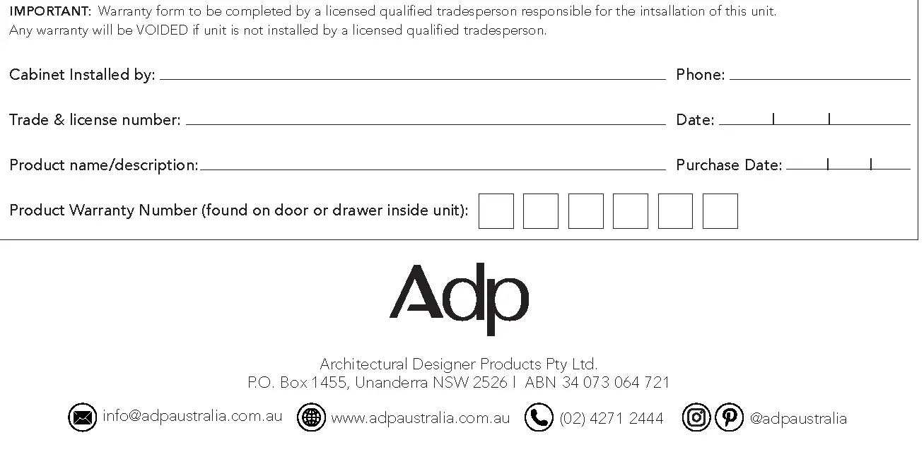 WARRANTY AGREEMENT - HOME OWNER TO KEEP