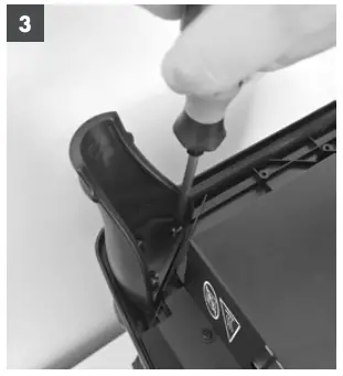 Stand installation Figure 3