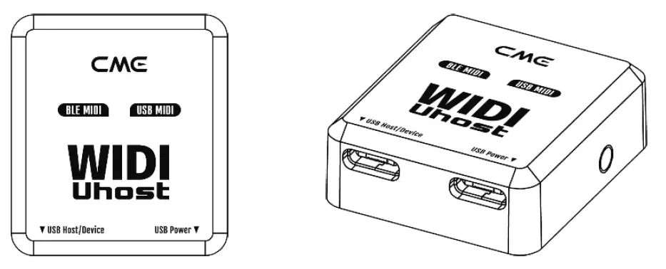 CME 532966 -WIDI-Uhost-Wireless-MIDI-Interface-fig 1