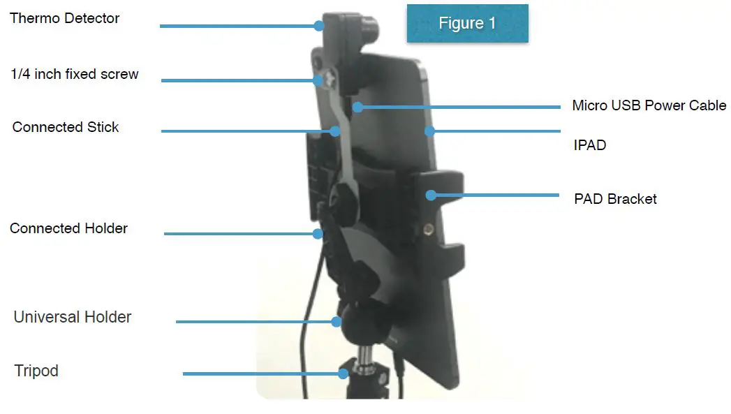 ThemoEye M6 Non Contact Visual Face Capture Temperature Measuring 1