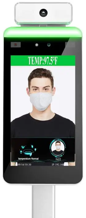 ThemoEye M6 Non Contact Visual Face Capture Temperature Measuring pro