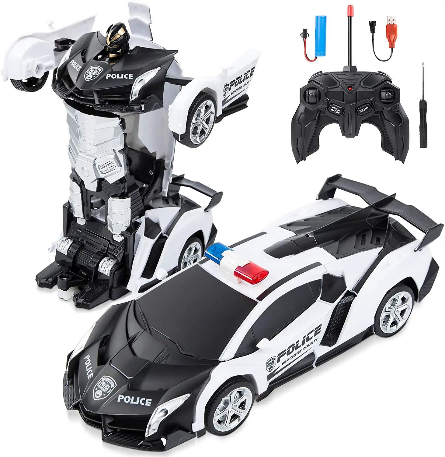 BEIWO-88918-Transforming-Robot-Remote-Control-Car-image