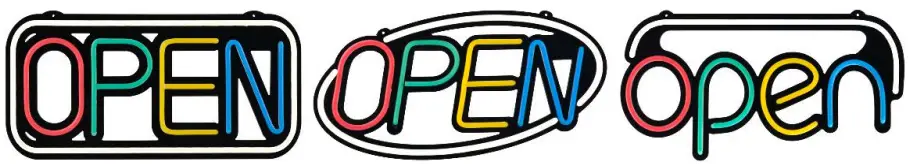 Shenzhen Wetocke Trade 2A5MLOPENRT Neon Flex Strip Sign Series - iocn