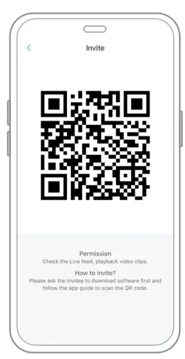 sv3c CQ1-CG522 Wireless Battery Camera Instruction Manual - Tap Camera sharing