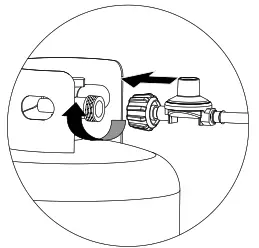 BlueRhino WM16 GBC1408WDC Outdoor LP Gas Barbecue Grill -