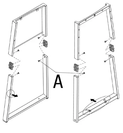 BlueRhino WM16 GBC1408WDC Outdoor LP Gas Barbecue Grill - Cart Frame