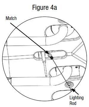 BlueRhino WM16 GBC1408WDC Outdoor LP Gas Barbecue Grill - Figure 4a